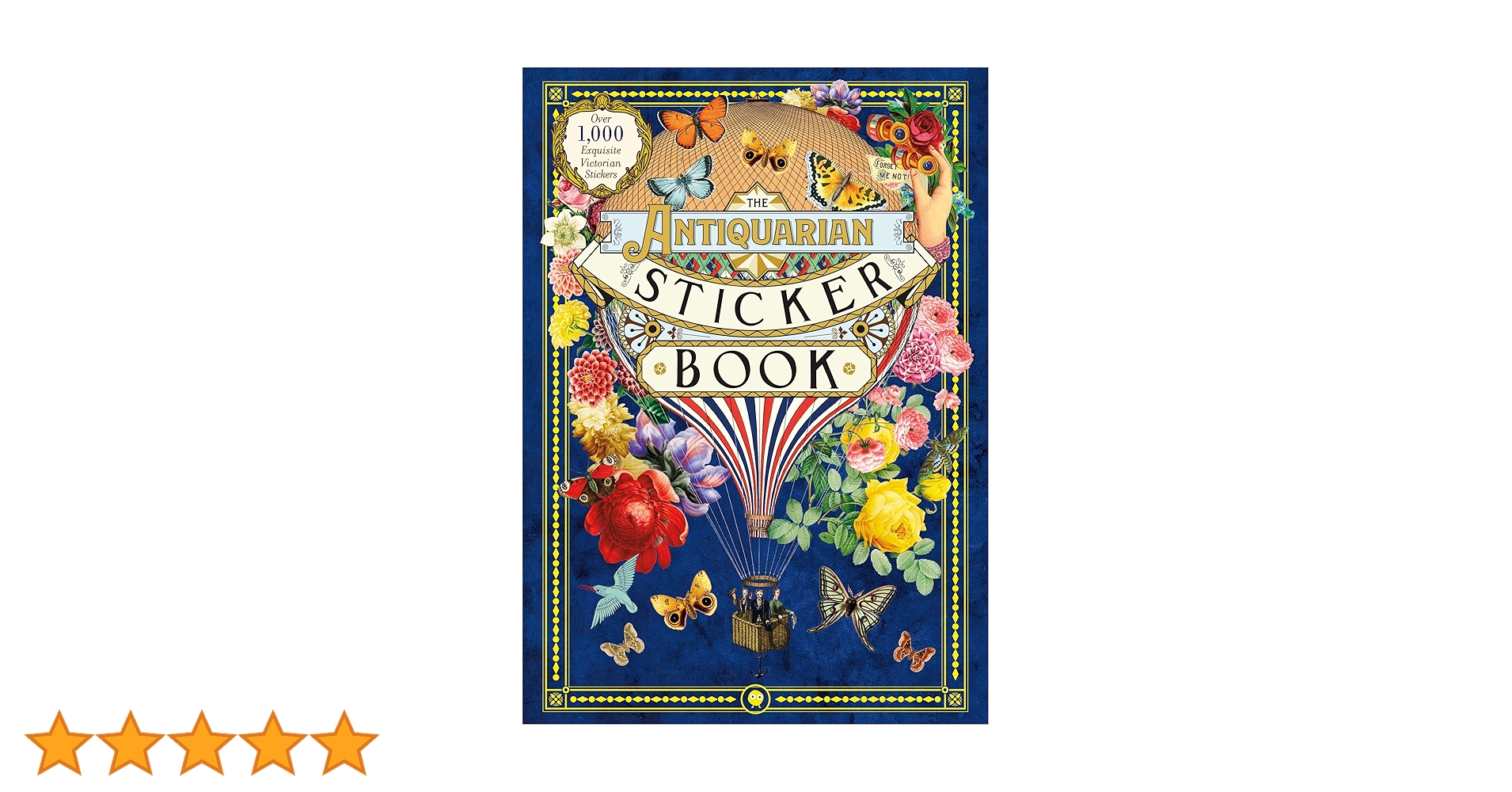 The Antiquarian Sticker Book: Over 1,000 Exquisite Victorian